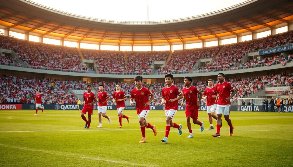 Timnas Indonesia U-17 di Qatar2025