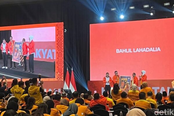 Kosgoro 1957 Apresiasi Terpilihnya Bahlil Lahadalia Jadi Ketum di Munas Golkar