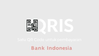 Logo QRIS dengan tagline Satu QR Code untuk Semua Pembayaran