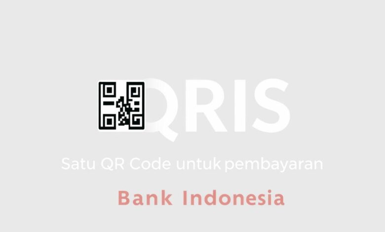 Logo QRIS dengan tagline Satu QR Code untuk Semua Pembayaran